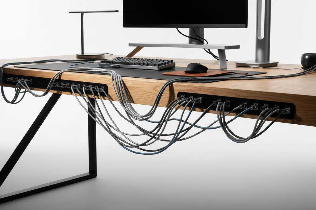 Cable Management as an Art Form: Elevating Your Workspace Aesthetics